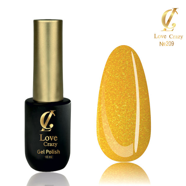 Гель-лак LOVE CRAZY 10 мл № 209