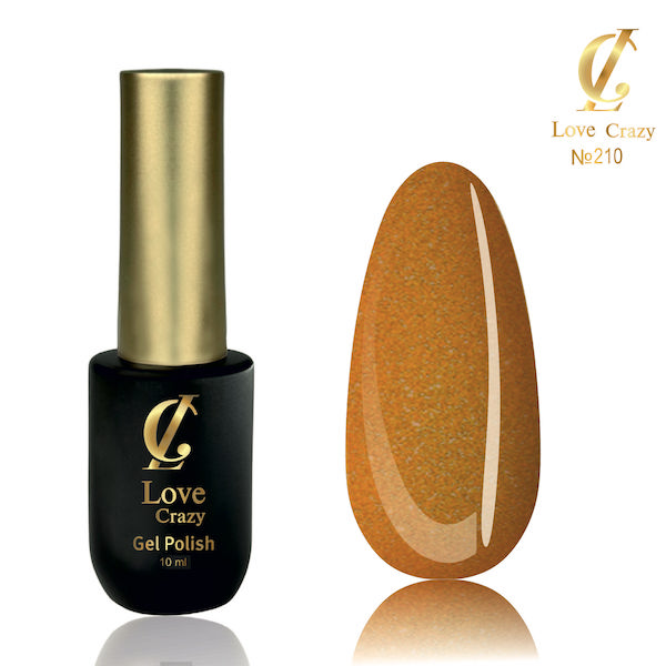 Гель-лак LOVE CRAZY 10 мл № 210