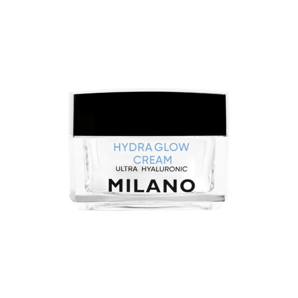 Інтенсивно зволожуючий крем для обличчя з гіалуроновою кислотою MILANO HYDRA GLOW CREAM - 50 мл