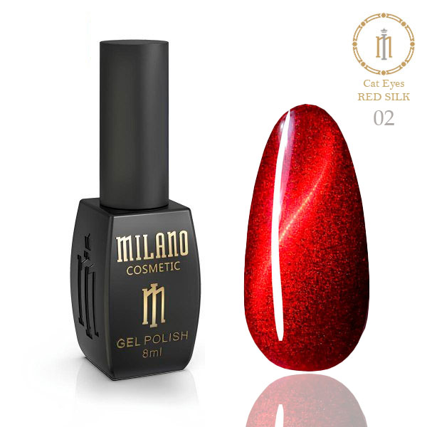 Гель-лак Cat Eyes RED SILK № 02