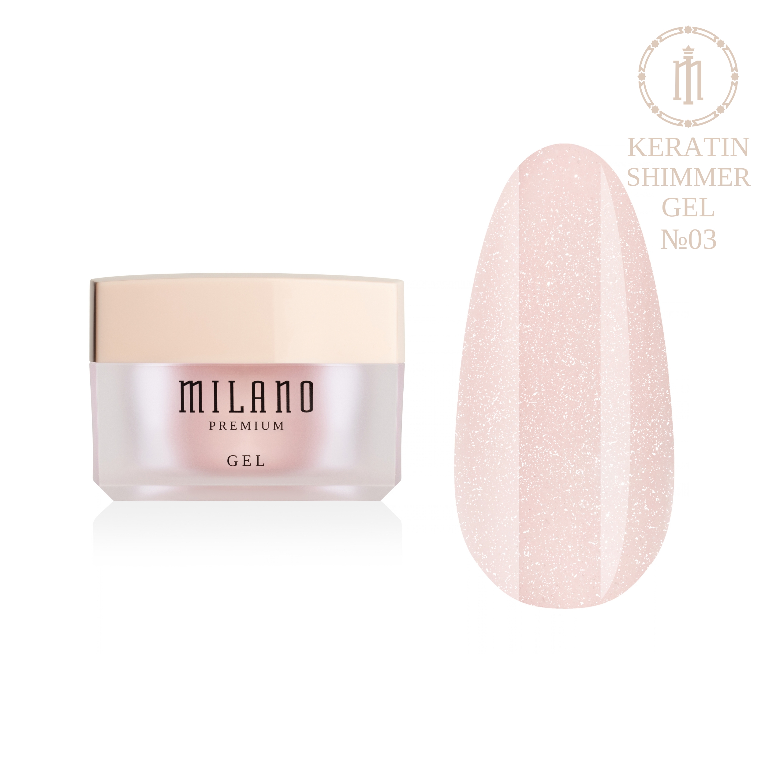 Keratin Shimmer Gel №03