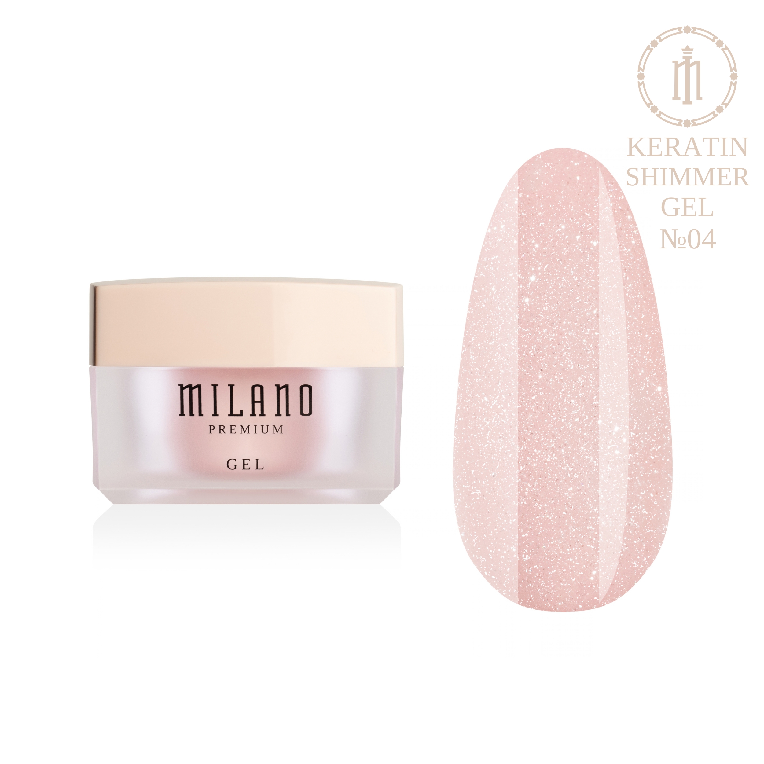 Keratin Shimmer Gel №04