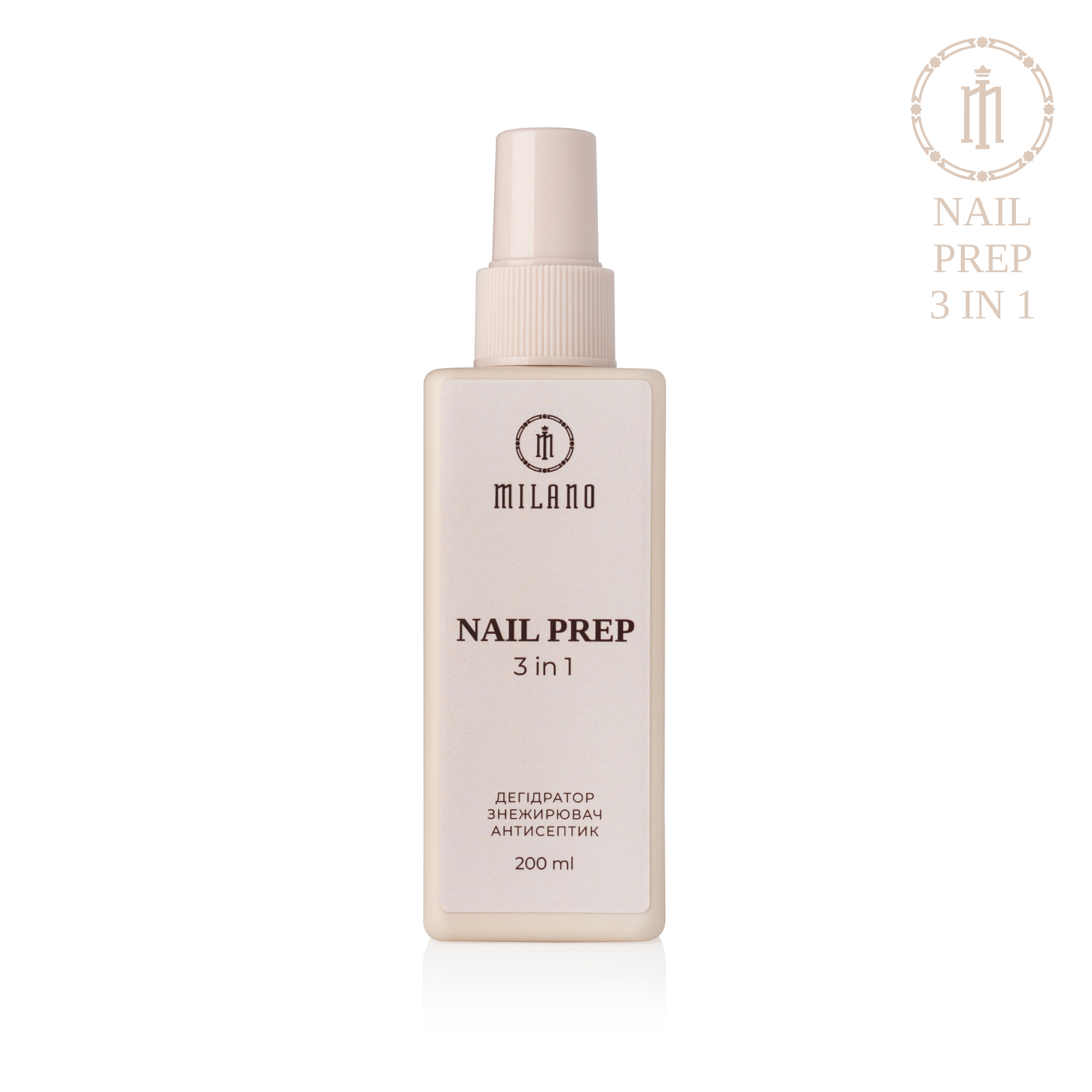 Milano Premium Nail Prep 3 in 1